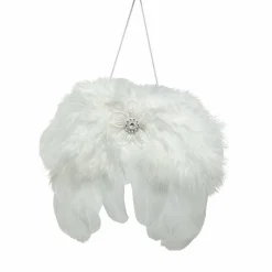 KAEMINGK Suspension plume (H16 cm) Angie Blanc Clearance