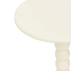 Atmosphera, cru017dateur d'intu017drieur Table à café bois (H46,5 cm) Chamlo he Blanc Hot