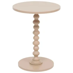 Atmosphera, cru017dateur d'intu017drieur Table à café ronde en bois (H50 cm) Alix Noisette Marron