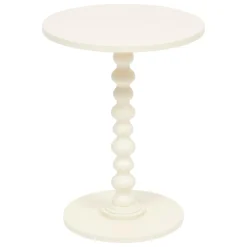 Atmosphera, cru017dateur d'intu017drieur Table à café ronde en bois (H50 cm) Alix Ivoire Online