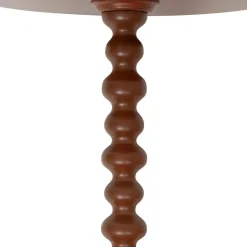 Atmosphera, cru017dateur d'intu017drieur Table à café ronde en bois (H50 cm) Alix Terracotta Orange Discount