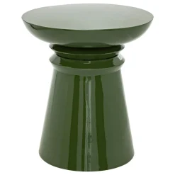 Atmosphera, cru017dateur d'intu017drieur Table d'appoint totem métal (H43 cm) Jaya e Vert Outlet