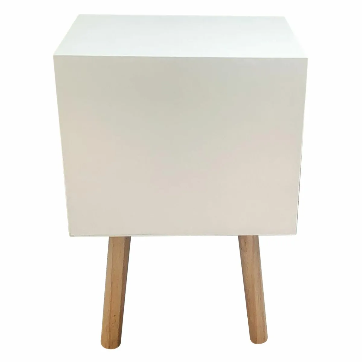 EMINZA Table de chevet enfant bois (H45 cm) Ourson Marron Clearance
