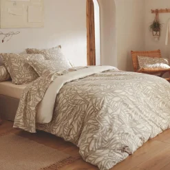 TRADILINGE Taie de traversin coton lavé (L200 cm) Séréna Beige Online