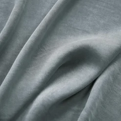 EMINZA Taie de traversin lyocell Tencel™ lavé (27 x 185 cm) Olivia stone Bleu Hot