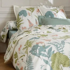 TRADILINGE Taie de traversin percale de coton (L200 cm) Féerie Multicolore