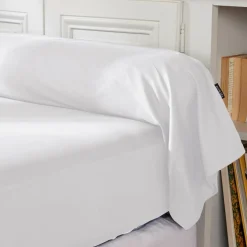 EMINZA Taie de traversin percale de coton (L185 cm) Cali Blanc Best