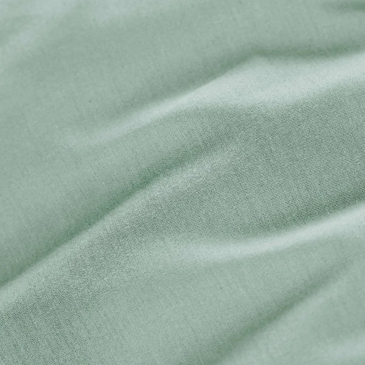 EMINZA Taie de traversin percale de coton (L185 cm) Cali Vert Eucalyptus Hot