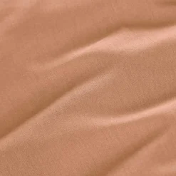 EMINZA Taie de traversin percale de coton (L185 cm) Cali Rose Pêche New