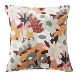 EMINZA Taie d'oreiller carrée gaze de coton (60 x 60 cm) Azel Multicolore Online