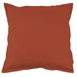 EMINZA Taie d'oreiller carrée percale de coton (80 x 80 cm) Cali Terracotta Online