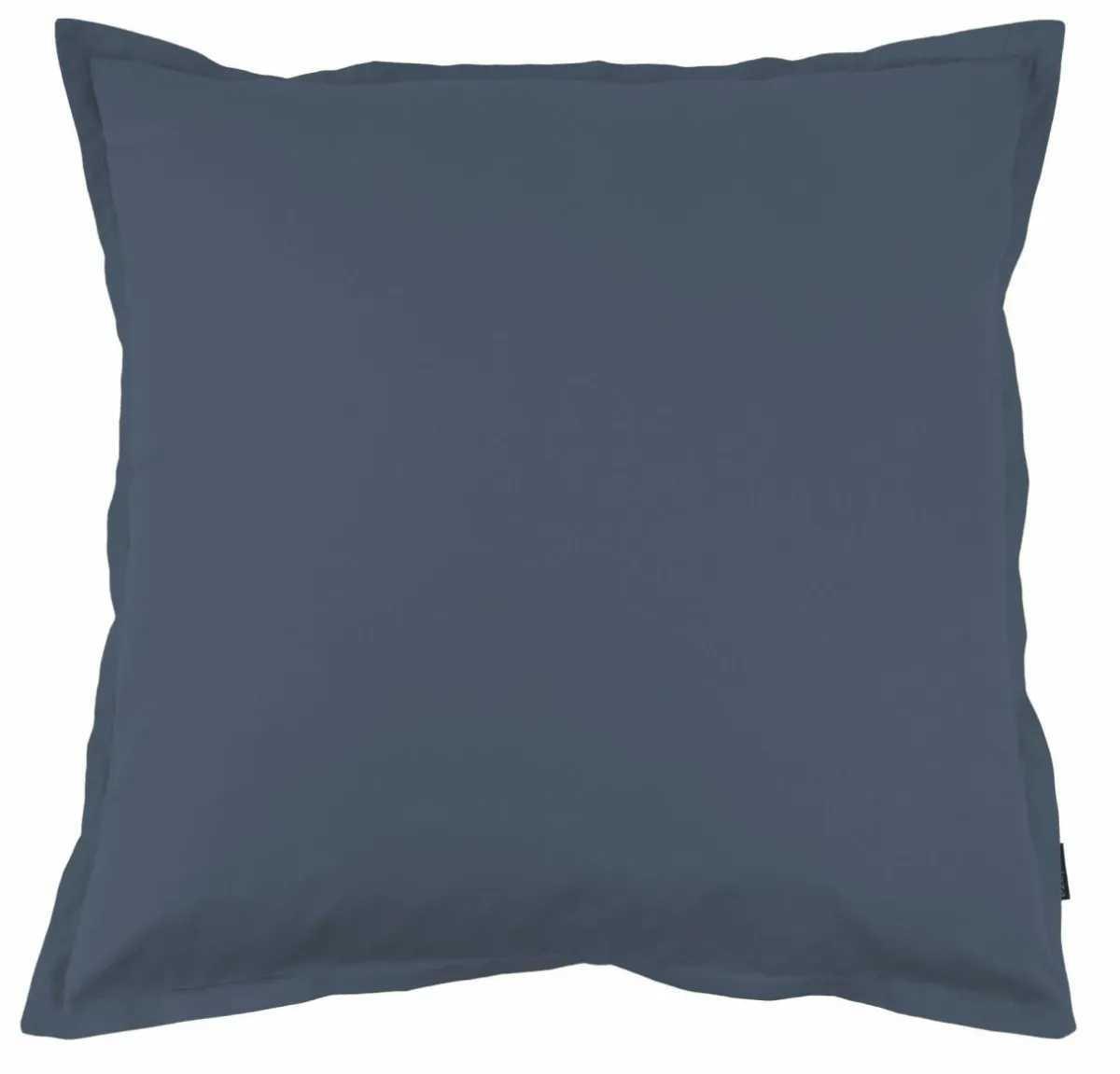 EMINZA Taie d'oreiller carrée percale de coton (65 x 65 cm) Cali Bleu marine New