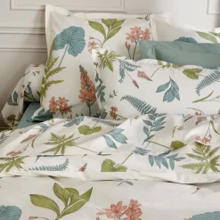 TRADILINGE Taie d'oreiller carrée percale de coton (65 x 65 cm) Féerie Multicolore
