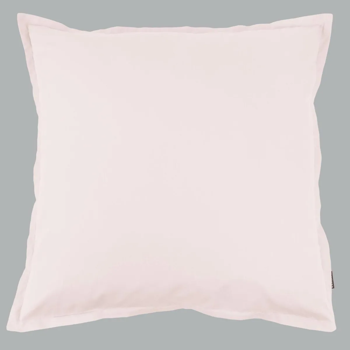 EMINZA Taie d'oreiller carrée percale de coton (80 x 80 cm) Cali Rose poudré Discount