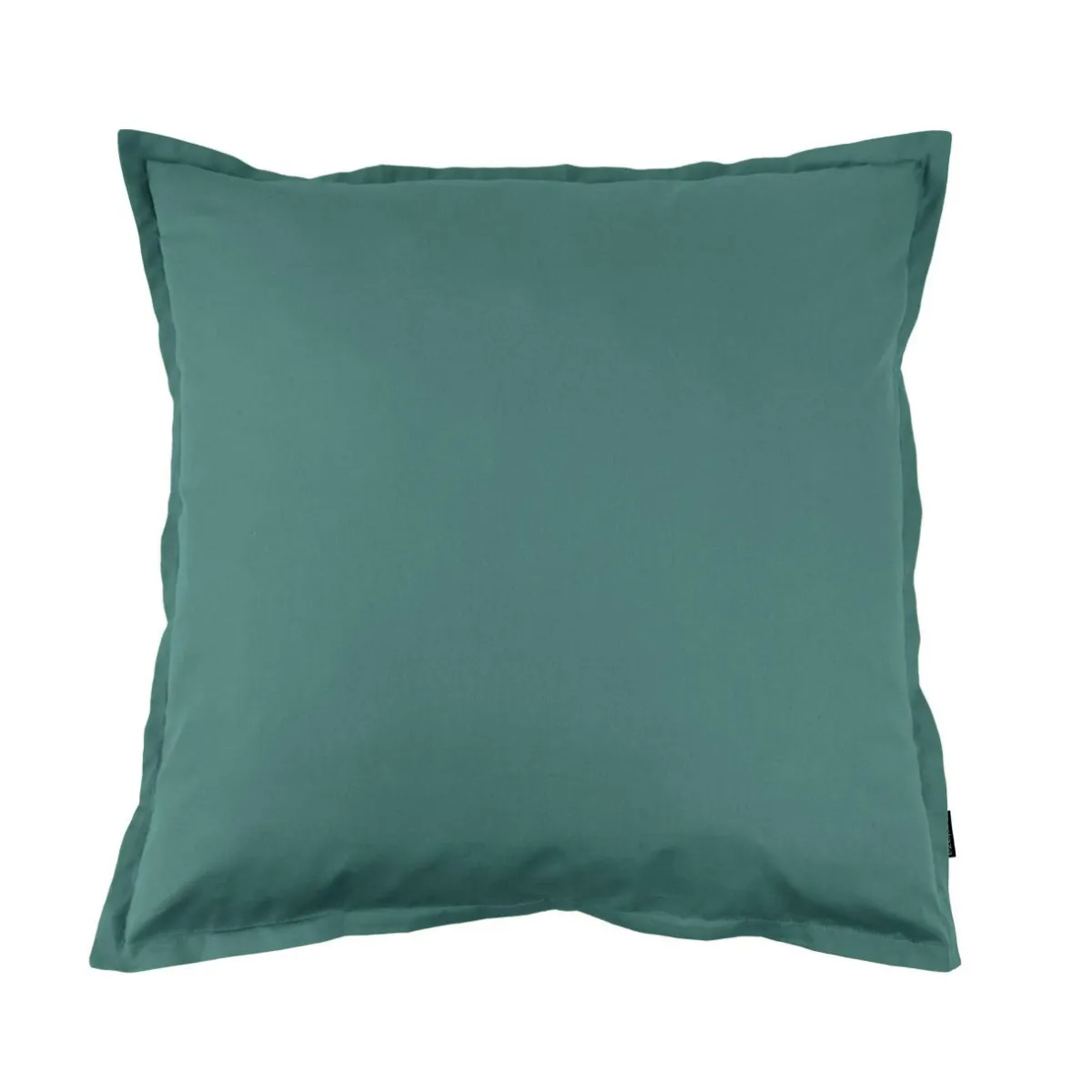 EMINZA Taie d'oreiller carrée percale de coton (65 x 65 cm) Cali Bleu canard Best