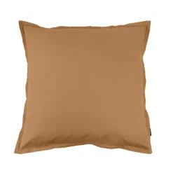 EMINZA Taie d'oreiller carrée percale de coton (65 x 65 cm) Cali Camel Best
