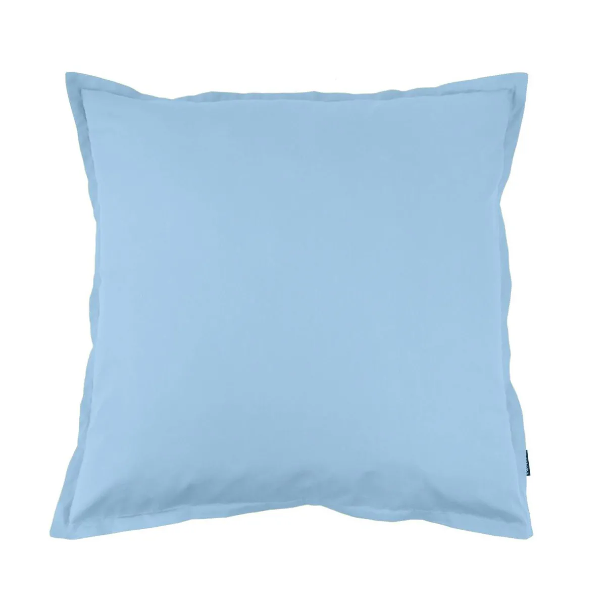 EMINZA Taie d'oreiller carrée percale de coton (65 x 65 cm) Cali Bleu Ciel Clearance
