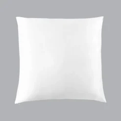 EMINZA Taie d'oreiller carrée soie de mûrier (63 x 63 cm) Mizuki he Blanc Online