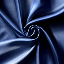 EMINZA Taie d'oreiller carrée soie de mûrier (63 x 63 cm) Mizuki Bleu marine Clearance
