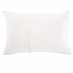 EMINZA Taie d'oreiller quadruple gaze de coton (50 x 80 cm) Victoria x Gaïa chantilly Blanc New