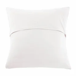 EMINZA Taie d'oreiller quadruple gaze de coton (80 x 80 cm) Victoria x Gaïa chantilly Blanc
