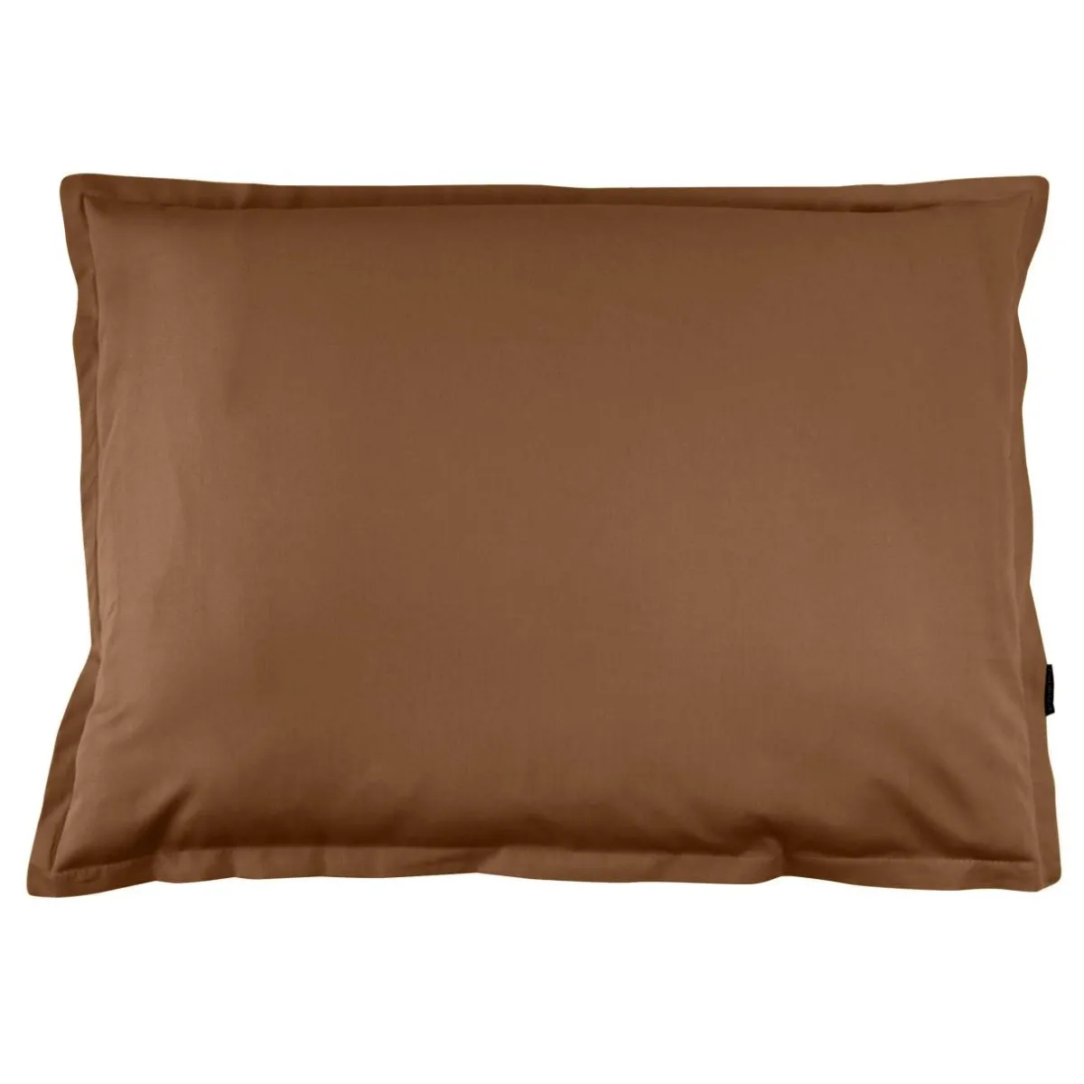 EMINZA Taie d'oreiller rectangulaire percale de coton (50 x 80 cm) Cali Marron Chocolat Sale