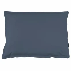 EMINZA Taie d'oreiller rectangulaire percale de coton (50 x 80 cm) Cali Bleu marine Outlet