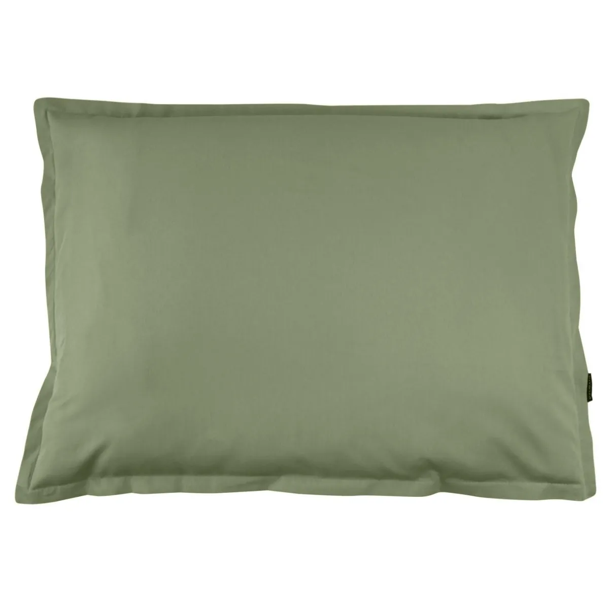 EMINZA Taie d'oreiller rectangulaire percale de coton (50 x 70 cm) Cali Vert romarin Outlet