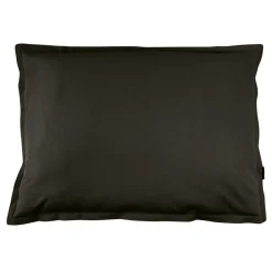EMINZA Taie d'oreiller rectangulaire percale de coton (50 x 70 cm) Cali e Noir Discount