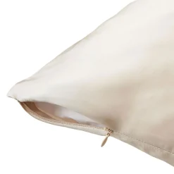 EMINZA Taie d'oreiller rectangulaire soie de mûrier (50 x 80 cm) Mizuki pampa Beige Hot