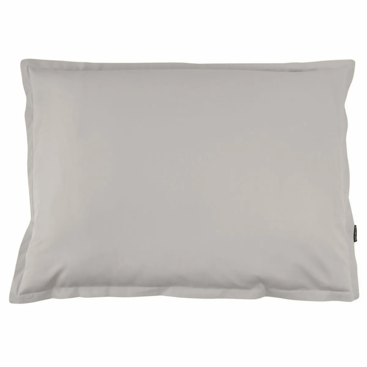 EMINZA Taie d'oreiller rectangulaire percale de coton (50 x 70 cm) Cali Gris clair Outlet