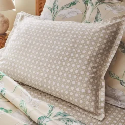 TRADILINGE Taie d'oreiller rectangulaire satin de coton (50 x 70 cm) Voyage e Vert Sale
