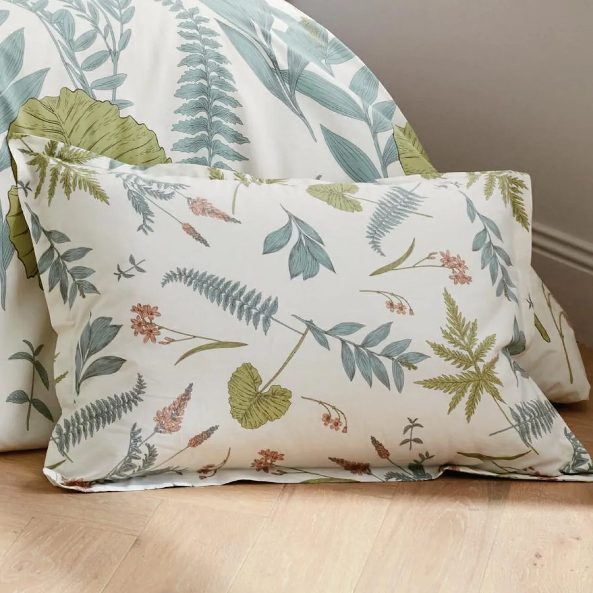 TRADILINGE Taie d'oreiller rectangulaire percale de coton (50 x 70 cm) Féerie Multicolore