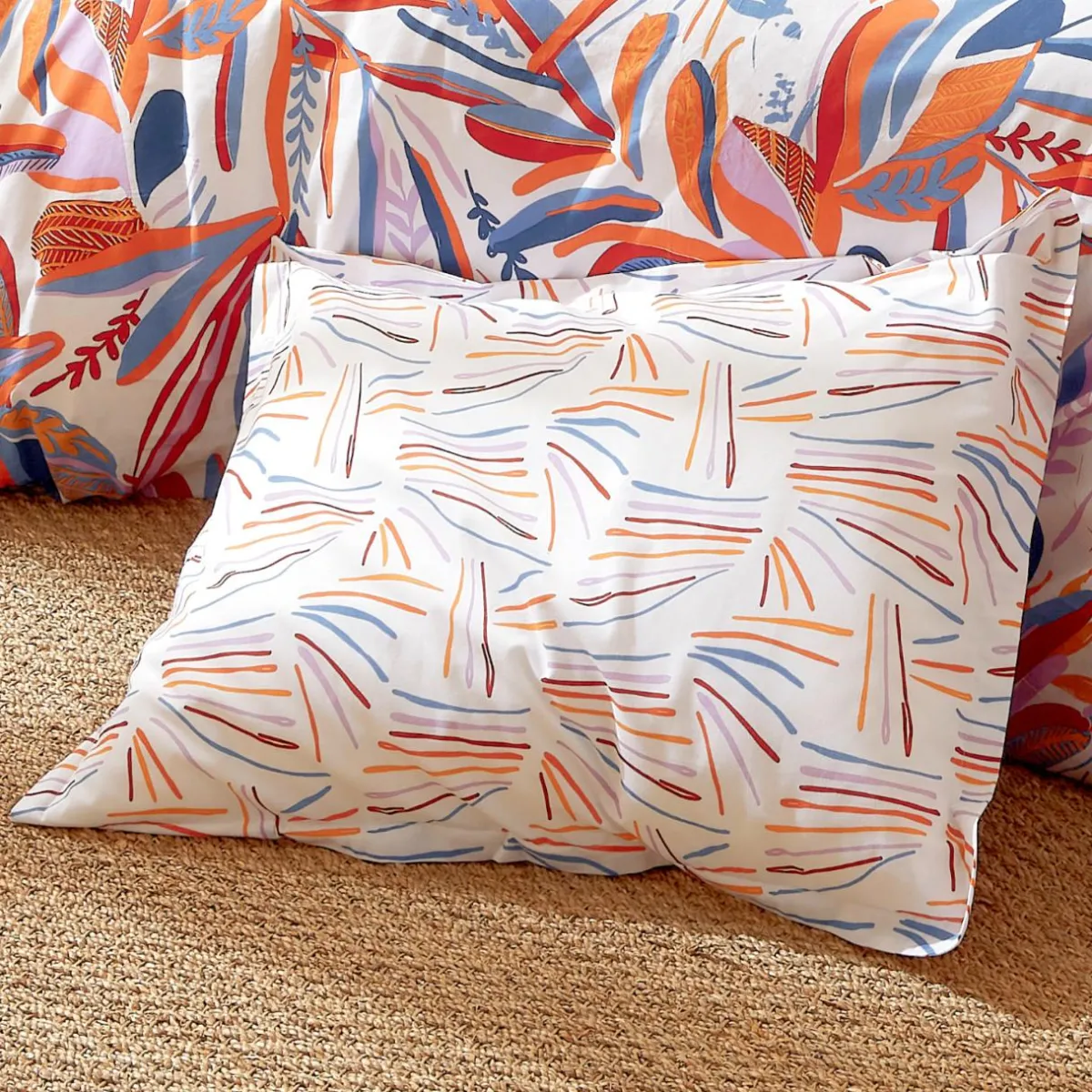 TRADILINGE Taie d'oreiller rectangulaire coton (50 x 70 cm) Perroquet Salsa Multicolore Sale