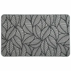 LUANCE Tapis antidérapant (50 x 80 cm) Jungle Gris Discount