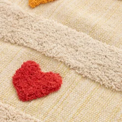 Atmosphera cru017dateur d'intu017drieur for kids Tapis antidérapant enfant coton (120 x 170 cm) Amour Multicolore Online