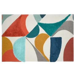 STOF Tapis coton (60 x 90 cm) Blokken Multicolore Outlet