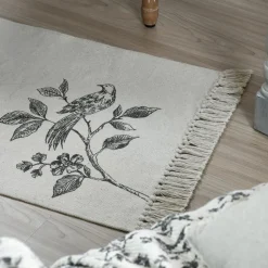 STOF Tapis coton (60 x 90 cm) Clarine Ecru Sale