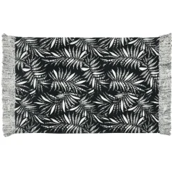 STOF Tapis coton (60 x 90 cm) Ziana Noir New