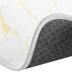 douceur d'intu017drieur Tapis de bain antidérapant (45 x 75 cm) Aquamarbre Blanc Outlet