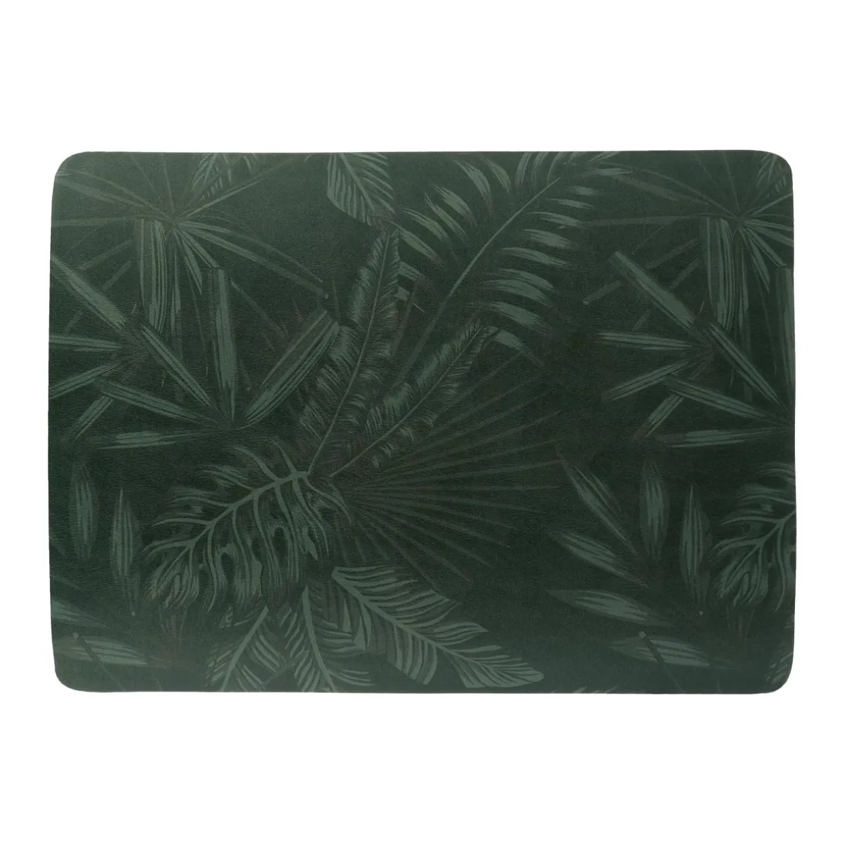 TENDANCE Tapis de bain caoutchouc naturel antidérapant (45 x 60 cm) Essential Nature Vert Hot