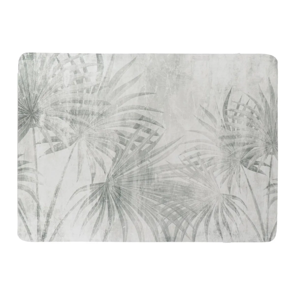 TENDANCE Tapis de bain caoutchouc naturel antidérapant (45 x 60 cm) Oasis Urban Gris Clearance