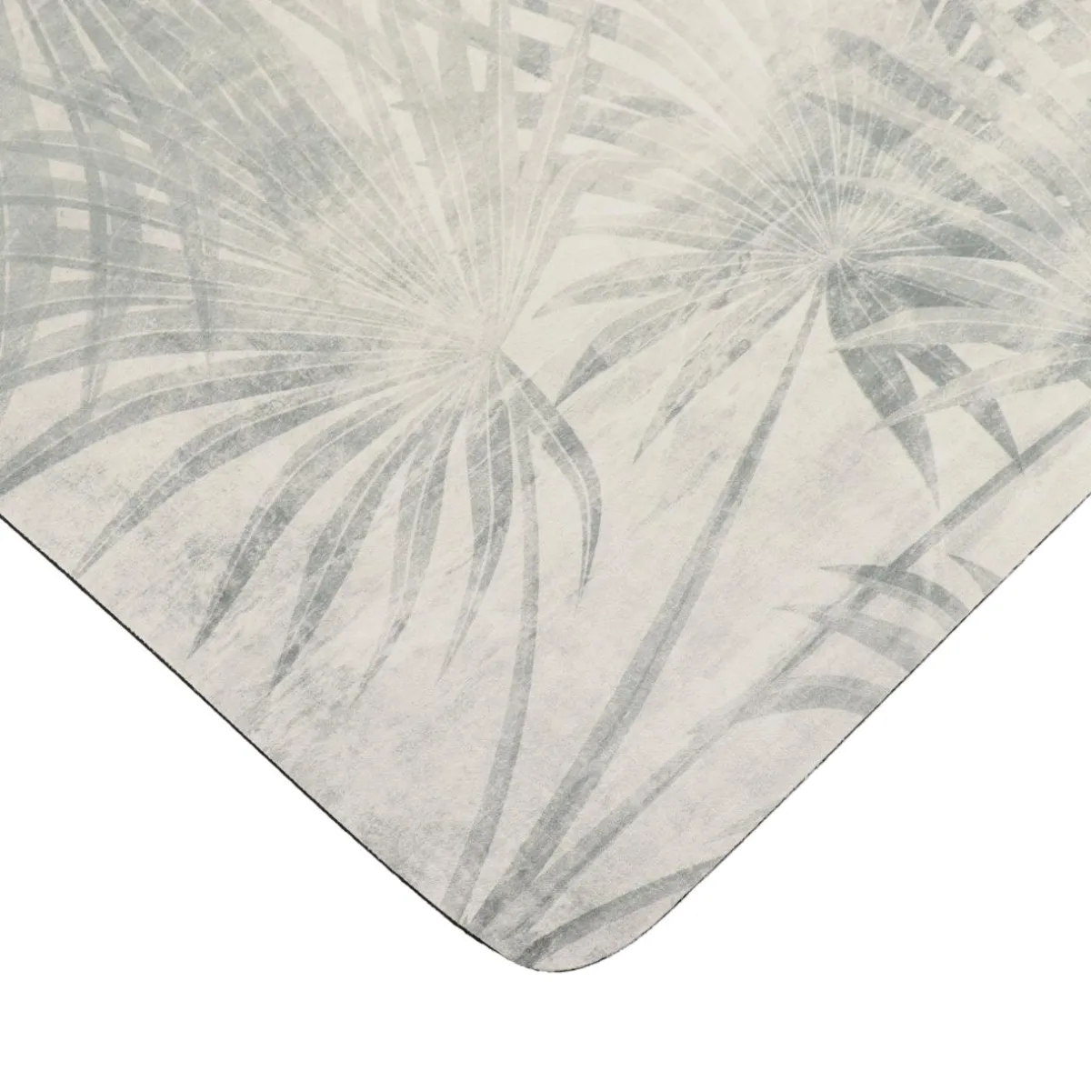 TENDANCE Tapis de bain caoutchouc naturel antidérapant (45 x 60 cm) Oasis Urban Gris Clearance