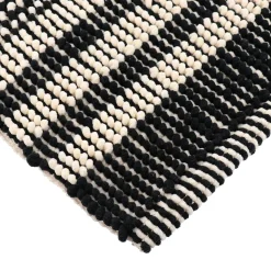 TENDANCE Tapis de bain chenille microfibre (45 x 90 cm) Tokyo Noir