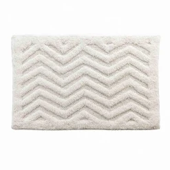 DOUCEUR D'INTERIEUR Tapis de bain coton (50 x 80 cm) Angelis Blanc Hot