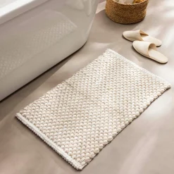 douceur d'intu017drieur Tapis de bain en coton (50 x 80 cm) Rafael Beige Clearance
