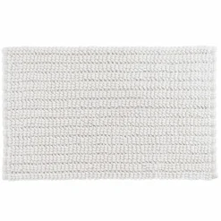 douceur d'intu017drieur Tapis de bain en coton (50 x 80 cm) Voltis Blanc Best