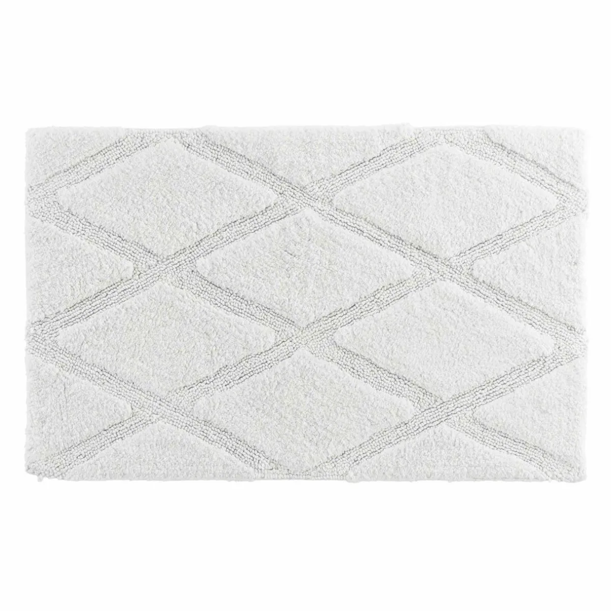 douceur d'intu017drieur Tapis de bain en coton (50 x 80 cm) Thais Blanc