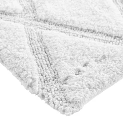 douceur d'intu017drieur Tapis de bain en coton (50 x 80 cm) Thais Blanc