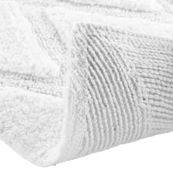 douceur d'intu017drieur Tapis de bain en coton (50 x 80 cm) Thais Blanc